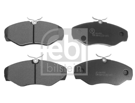FEBI BILSTEIN Комплект тормозных колодок, дисковый тормоз 16473